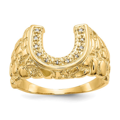 14K yellow gold ring