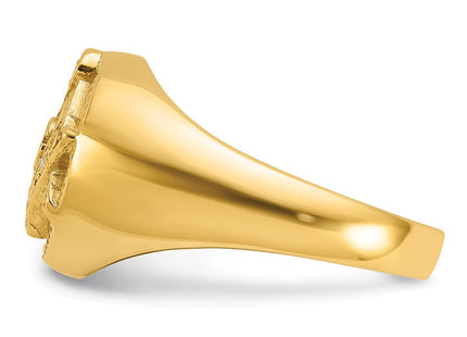 14k Yellow Gold Rings Style Y7232VS - Classique Jewelry Inc.