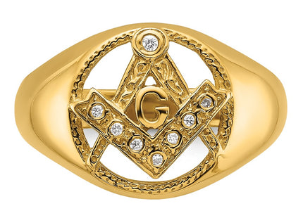 14k Yellow Gold Rings Style Y7232VS - Classique Jewelry Inc.