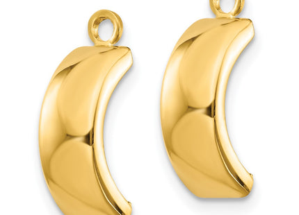 14k Yellow Gold Earrings Style Y7900J - Classique Jewelry Inc.