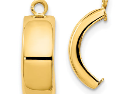 14k Yellow Gold Earrings Style Y7900J - Classique Jewelry Inc.