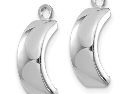 14k White Gold Earrings Style Y7901J - Classique Jewelry Inc.