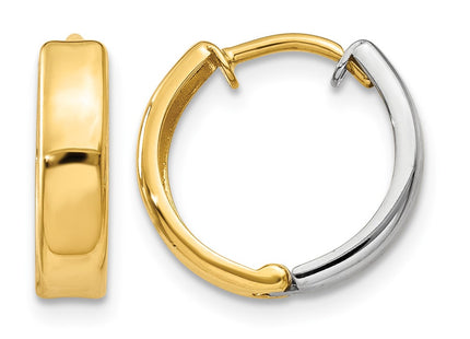 14K gold hoop earrings
