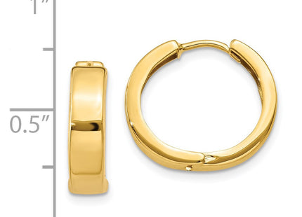 14k Yellow Gold Earrings Style Y7910 - Classique Jewelry Inc.