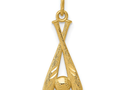 14k Yellow Gold Pendants Style YC1058 - Classique Jewelry Inc.
