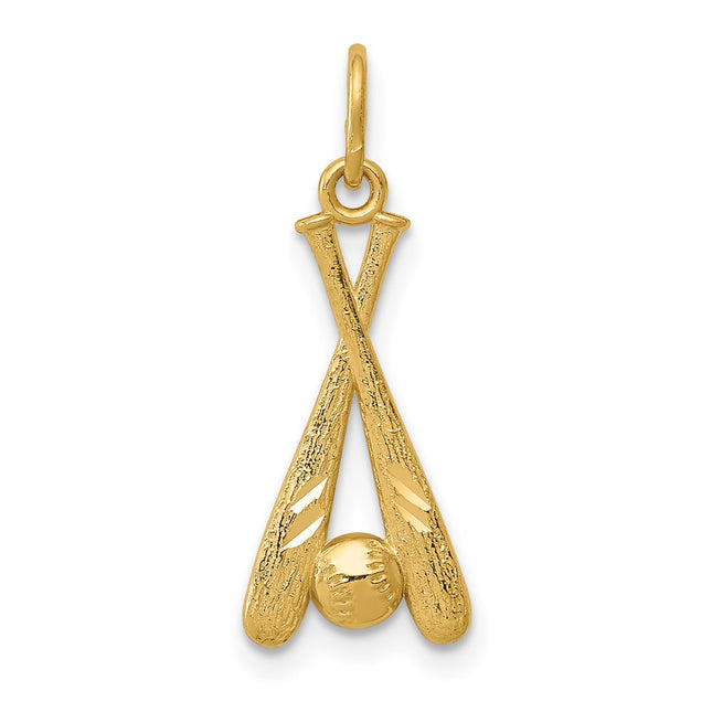 14k Yellow Gold Pendants Style YC1058 - Classique Jewelry Inc.
