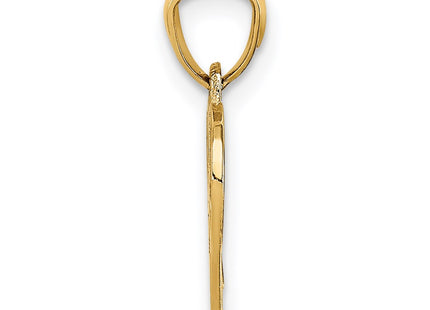 14k Yellow Gold Pendants Style YC1059 - Classique Jewelry Inc.
