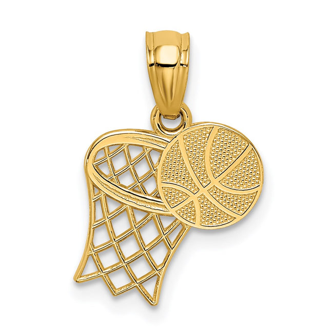 14k Yellow Gold Pendants Style YC1059 - Classique Jewelry Inc.