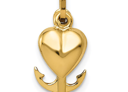 14k Yellow Gold Pendants Style YC1067 - Classique Jewelry Inc.