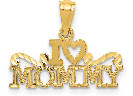 14k Yellow Gold Pendants Style YC1080 - Classique Jewelry Inc.