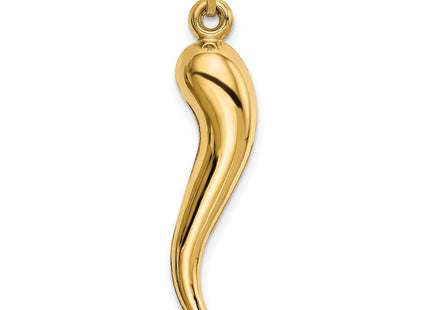 14K gold charm, further view