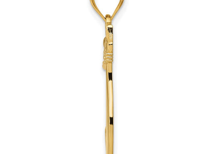 14k Yellow Gold Pendants Style YC1105 - Classique Jewelry Inc.