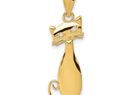 14k Yellow Gold Pendants Style YC1105 - Classique Jewelry Inc.