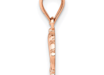 14k Rose Gold Pendants Style YC1110 - Classique Jewelry Inc.