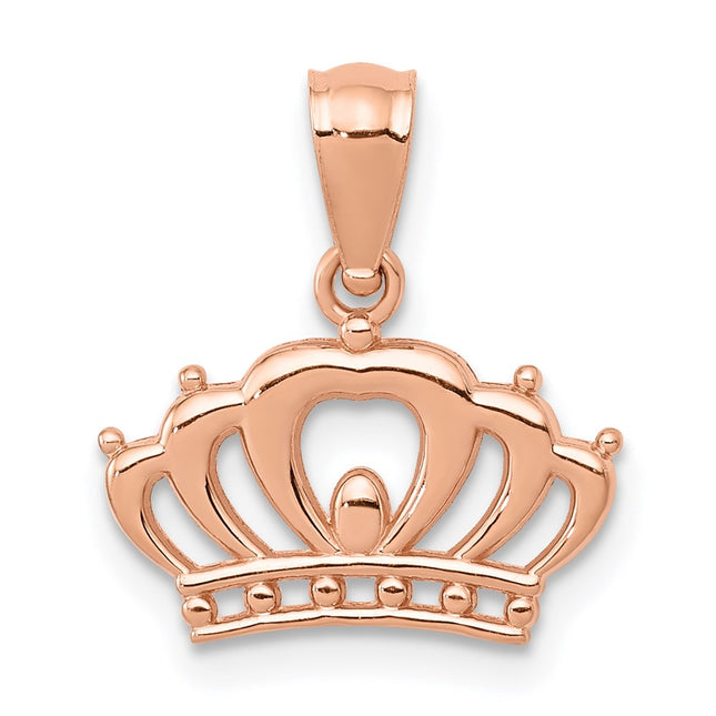 14k Rose Gold Pendants Style YC1110 - Classique Jewelry Inc.
