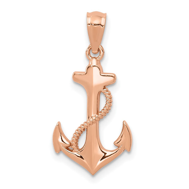 14k Rose Gold Pendants Style YC1113 - Classique Jewelry Inc.