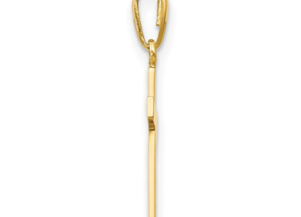14k Yellow Gold Pendants Style YC1125 - Classique Jewelry Inc.