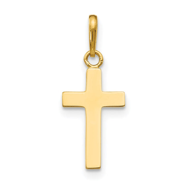 14k Yellow Gold Pendants Style YC1125 - Classique Jewelry Inc.