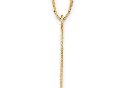14k Yellow Gold Pendants Style YC1170 - Classique Jewelry Inc.