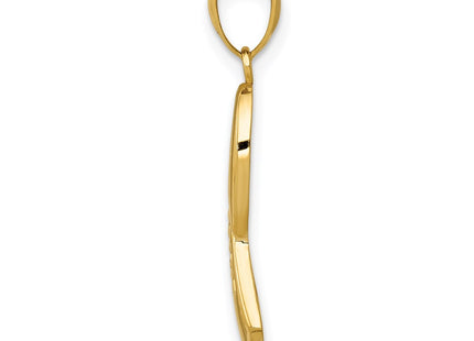 14k Yellow Gold Pendants Style YC1232 - Classique Jewelry Inc.