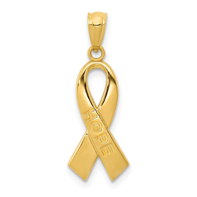 14k Yellow Gold Pendants Style YC1232 - Classique Jewelry Inc.