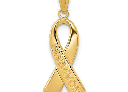 14k Yellow Gold Pendants Style YC1233 - Classique Jewelry Inc.