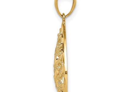 14k Yellow Gold Pendants Style YC1234 - Classique Jewelry Inc.