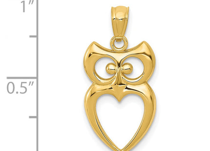 14k Yellow Gold Pendants Style YC1241 - Classique Jewelry Inc.