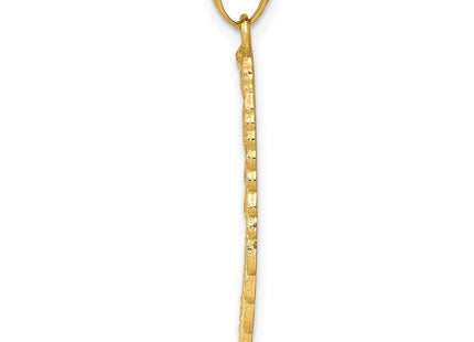 14k Yellow Gold Pendants Style YC1243 - Classique Jewelry Inc.
