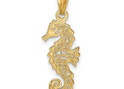 14k Yellow Gold Pendants Style YC1247 - Classique Jewelry Inc.
