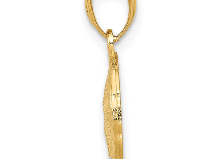 14k Yellow Gold Pendants Style YC1252 - Classique Jewelry Inc.