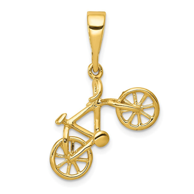 14k Yellow Gold Pendants Style YC1255 - Classique Jewelry Inc.