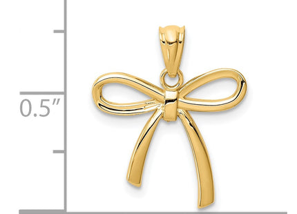 14k Yellow Gold Pendants Style YC1258 - Classique Jewelry Inc.