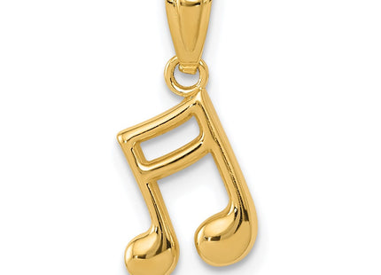 14k Yellow Gold Pendants Style YC1260 - Classique Jewelry Inc.