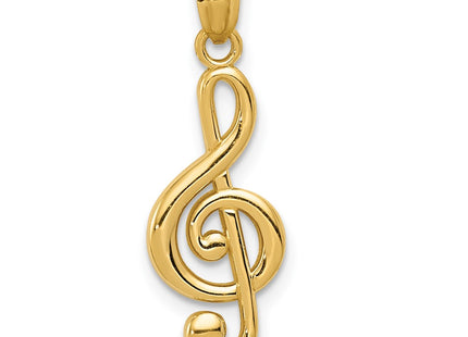14k Yellow Gold Pendants Style YC1261 - Classique Jewelry Inc.
