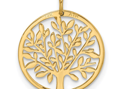 14k Yellow Gold Pendants Style YC1267 - Classique Jewelry Inc.