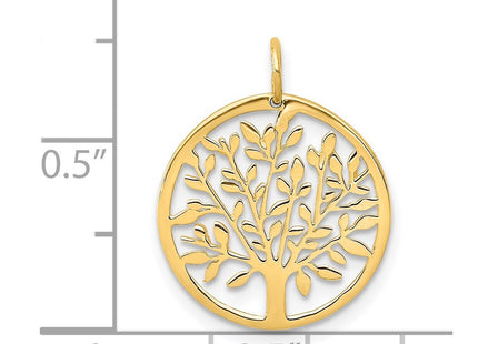 14k Yellow Gold Pendants Style YC1267 - Classique Jewelry Inc.