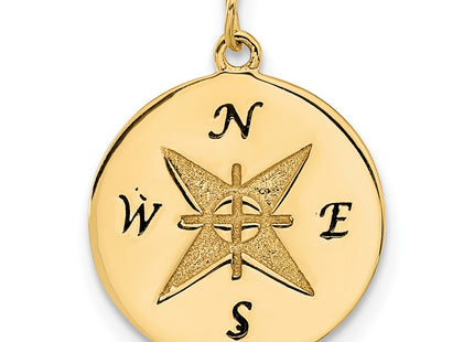 14k Yellow Gold Pendants Style YC1268 - Classique Jewelry Inc.