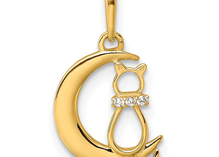 14k Yellow Gold Pendants Style YC1285 - Classique Jewelry Inc.