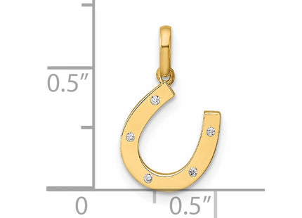 14k Yellow Gold Pendants Style YC1292 - Classique Jewelry Inc.