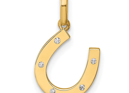 14k Yellow Gold Pendants Style YC1292 - Classique Jewelry Inc.