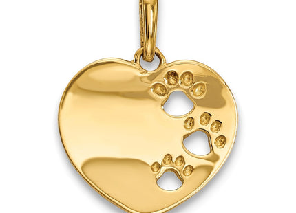 14k Yellow Gold Pendants Style YC1293 - Classique Jewelry Inc.