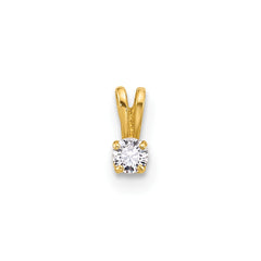 14k Yellow Gold Pendants Style YC1299 - Classique Jewelry Inc.