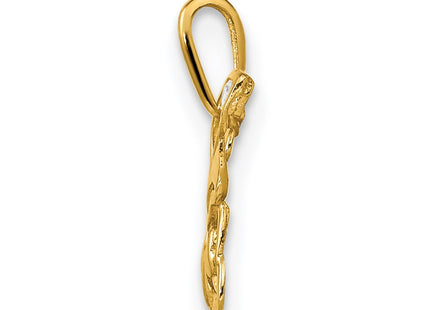 14k Yellow Gold Pendants Style YC1304 - Classique Jewelry Inc.