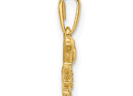 14k Yellow Gold Pendants Style YC1317 - Classique Jewelry Inc.
