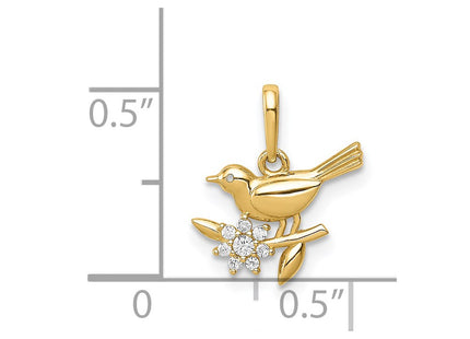 14k Yellow Gold Pendants Style YC1317 - Classique Jewelry Inc.