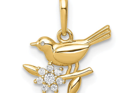 14k Yellow Gold Pendants Style YC1317 - Classique Jewelry Inc.