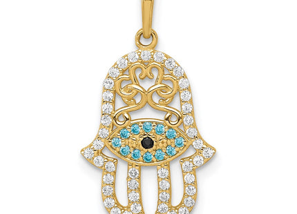14k Yellow Gold Pendants Style YC1324 - Classique Jewelry Inc.