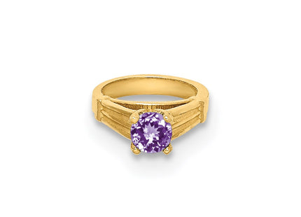 14k Yellow Gold Rings Style YC1336 - Classique Jewelry Inc.