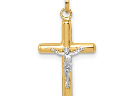 14k Yellow & Rhodium Jewelry Style YC1350 - Classique Jewelry Inc.